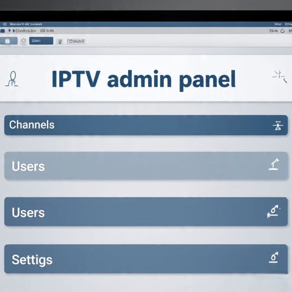 IPTV Admin Panels