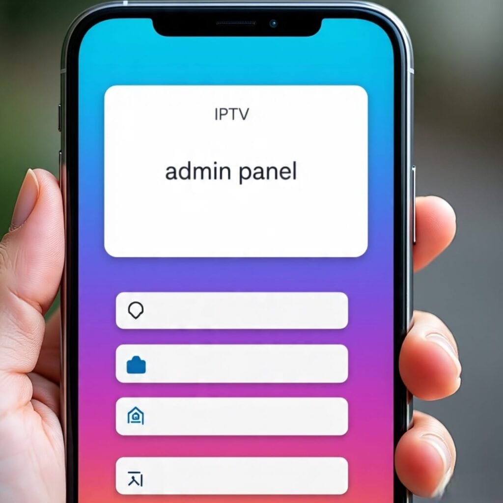 IPTV Admin Panel